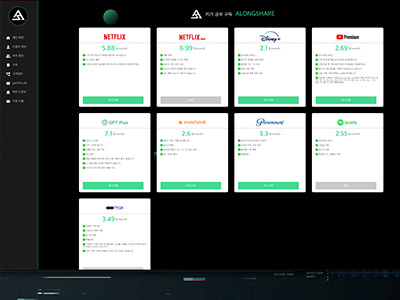 어롱쉐어(Alongshare)로 저렴하게 OTT 구독 FAQ
